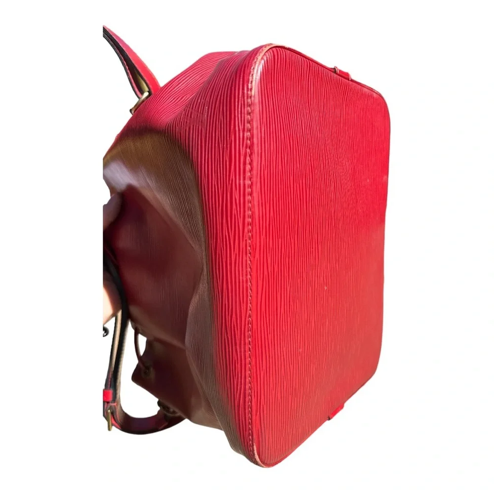 Louis Vuitton Red Epi Leather Petit Noe - Picture 10 of 14
